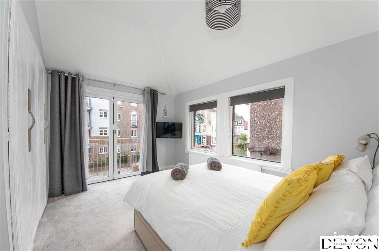 Loveliest Homes Paignton - Casa Marina - 3 Bed, 2 Bathroom House, Balcony, Parking Zewnętrze zdjęcie